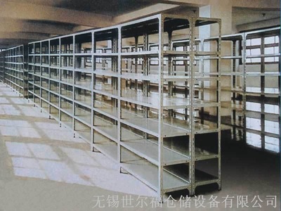 【供應角鋼貨架、重慶倉儲貨架、烏魯木齊貨架/輕量型貨架】價格,廠家,圖片,倉儲貨架,無錫世爾福倉儲設備-